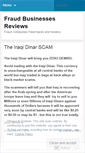 Mobile Screenshot of fraudmentalerts.wordpress.com
