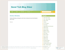 Tablet Screenshot of genelturka.wordpress.com