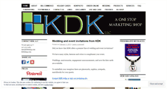 Desktop Screenshot of kdkshop.wordpress.com