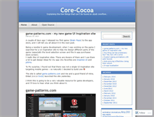 Tablet Screenshot of corecocoa.wordpress.com