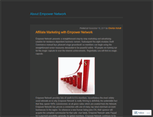 Tablet Screenshot of aboutempowernetwork.wordpress.com