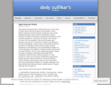 Tablet Screenshot of dodyzulfikar.wordpress.com