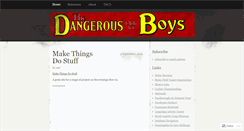 Desktop Screenshot of dangerousclubforboys.wordpress.com