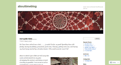 Desktop Screenshot of abouttimeblog.wordpress.com