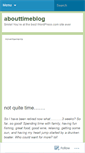 Mobile Screenshot of abouttimeblog.wordpress.com