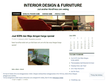 Tablet Screenshot of indahmebel.wordpress.com