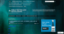 Desktop Screenshot of biblefreak07.wordpress.com