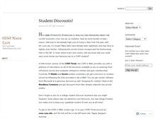 Tablet Screenshot of cunymadeeasy.wordpress.com
