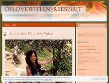 Tablet Screenshot of oflovewithinfreespirit.wordpress.com