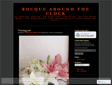 Tablet Screenshot of dorisandrocque.wordpress.com