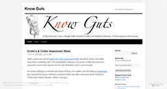 Desktop Screenshot of knowguts.wordpress.com