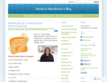 Tablet Screenshot of mazdaofmanchester.wordpress.com