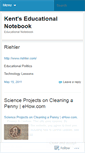 Mobile Screenshot of edukent.wordpress.com
