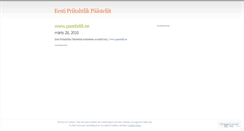 Desktop Screenshot of paastekoda.wordpress.com