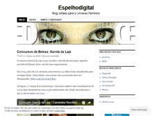 Tablet Screenshot of espelhodigitalbr.wordpress.com