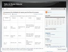 Tablet Screenshot of disenoeditorial.wordpress.com