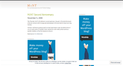 Desktop Screenshot of m1nt.wordpress.com