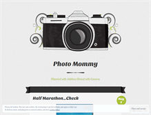 Tablet Screenshot of photomommy.wordpress.com