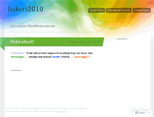 Tablet Screenshot of hakeri2010.wordpress.com
