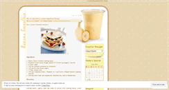 Desktop Screenshot of foodforthoughttoday.wordpress.com