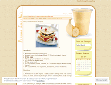 Tablet Screenshot of foodforthoughttoday.wordpress.com
