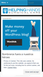 Mobile Screenshot of helpinghandssurgicalcare.wordpress.com