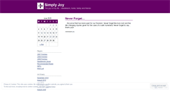 Desktop Screenshot of jcayemberg.wordpress.com