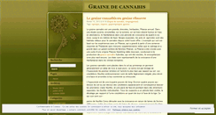 Desktop Screenshot of graines.wordpress.com