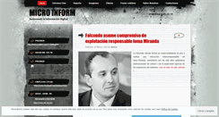 Desktop Screenshot of microinform.wordpress.com