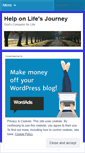 Mobile Screenshot of helponlifesjourney.wordpress.com