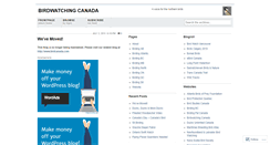 Desktop Screenshot of birdcanada.wordpress.com
