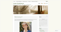 Desktop Screenshot of carynfitzgerald.wordpress.com