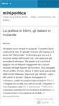 Mobile Screenshot of minipolitica.wordpress.com