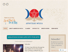 Tablet Screenshot of americanwicca.wordpress.com