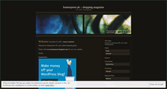 Desktop Screenshot of homexpress.wordpress.com