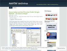 Tablet Screenshot of mantav.wordpress.com