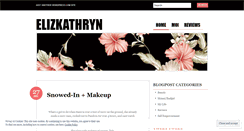 Desktop Screenshot of elizkathryn.wordpress.com