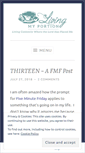 Mobile Screenshot of livingmyportion.wordpress.com