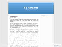Tablet Screenshot of gorangers.wordpress.com