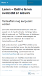 Mobile Screenshot of lenenonline.wordpress.com