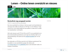 Tablet Screenshot of lenenonline.wordpress.com