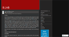 Desktop Screenshot of blabword.wordpress.com