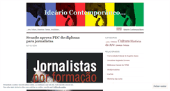 Desktop Screenshot of ideariocontemporaneo.wordpress.com