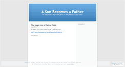 Desktop Screenshot of fathertodd.wordpress.com
