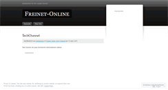 Desktop Screenshot of freinetonline.wordpress.com