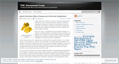 Desktop Screenshot of pmcgrouppanama.wordpress.com