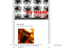Tablet Screenshot of diymiami.wordpress.com