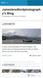 Mobile Screenshot of jamesbradfordphotography.wordpress.com