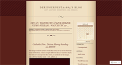 Desktop Screenshot of deringernesta1885.wordpress.com