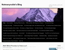Tablet Screenshot of notmanynoble.wordpress.com